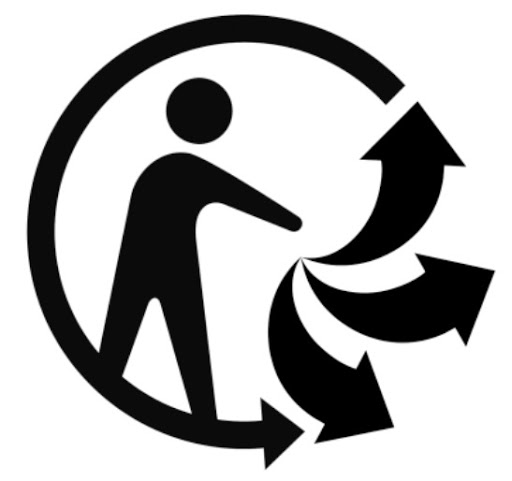 Le logo Triman indique qu'un objet est recyclable.